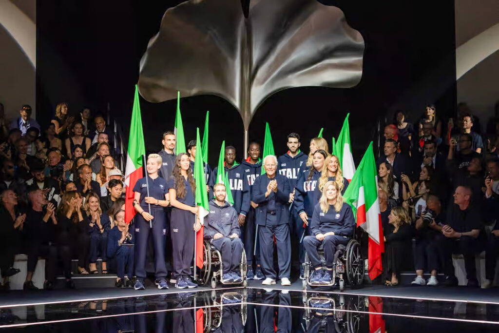 9 the italian national kit for the paris 2024 olympic and paralympic games ga with athletes kbv7n2pu 2024 07 25